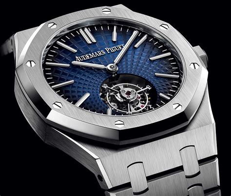 audemars piguet tourbillon blue|flying tourbillon watches for sale.